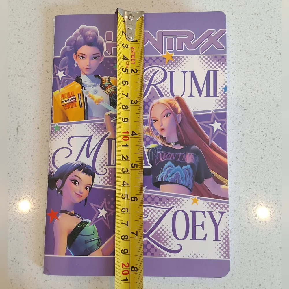 HUNTRIX Rumi Mira Zoey Purple Notebook (A5), New